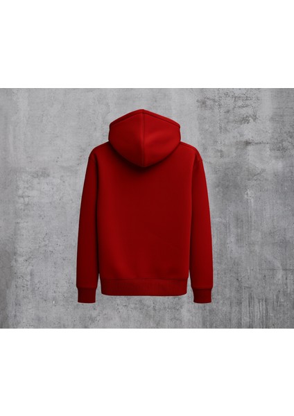 Dijital Basklı Kapüşonlu Sweatshirt modelleri