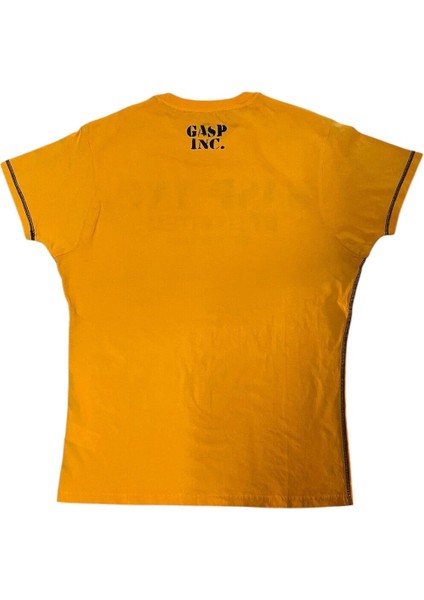 Basic Utility Tea Fitness Bodybuilding T-Shirt Orange fiyatları