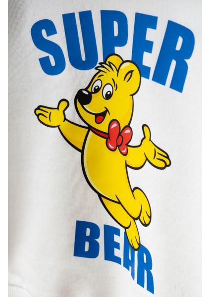 Erkek Çocuk Baskılı Sweatshirt Mavi SW301 fiyatları