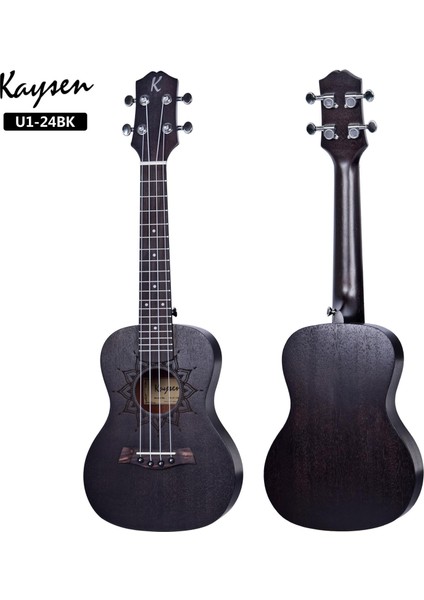 U1-24BK Siyah Concert Ukulele