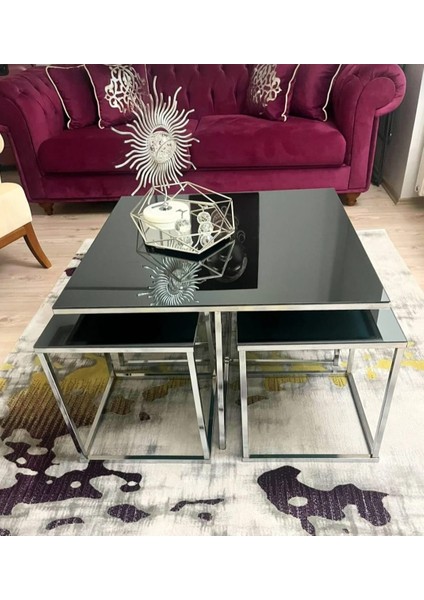 5'li Zigon Sehpa Takımı - Zigon + Orta Sehpa Takımı modelleri