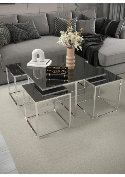 5'li Zigon Sehpa Takımı - Zigon + Orta Sehpa Takımı fırsatları