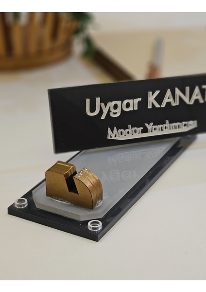 Kişiye Özel Masaüstü Isimlik fiyatları