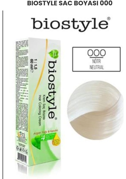 Saç Boyası 000 Nötr