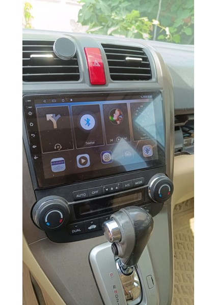 Honda Crv 2007-12 9"uyumlu Android Multimedia Gerçek 4/64 Kablosuz Carplay Geri Görüş Kameralı modelleri