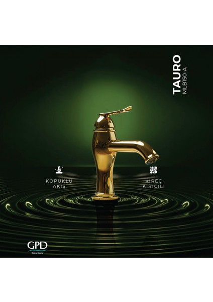 Lavabo Bataryası Tauro Altın MLB150-A