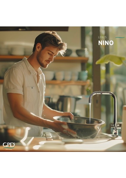 Nino Döner L Borulu Eviye Bataryası Armatür modelleri