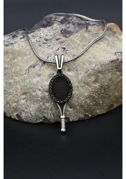 Tenis Raketi 925 Ayar Gümüş Kolye Zincir 902380 fiyatları