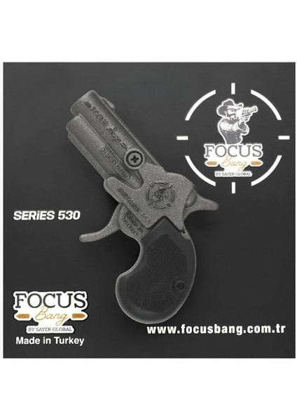Bfs 530 Focus Bang Oyuncak Tabanca Series 530 Black-Füme-Saten modelleri
