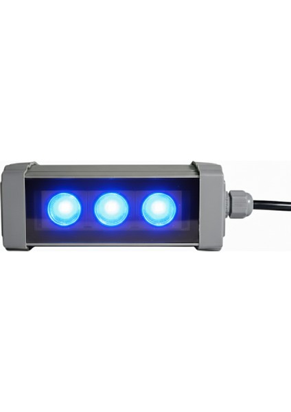 12CM 3W LED Duvar Boyama Wallwasher Mavi 220V