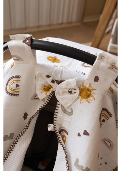 %100 Pamuklu Çift Taraflı Müslin Puset Örtüsü fiyatları