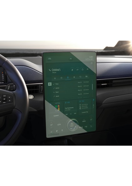 Ford Mustang Mach-E (2021-2025) Uyumlu 15.5" Multimedya ve 10.2" Gösterge Çift Set 9h Nano Ekran Koruyucu fiyatları