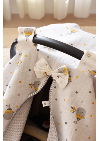 %100 Pamuklu Çift Taraflı Müslin Puset Örtüsü fiyatları