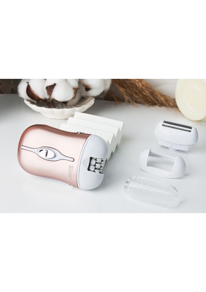 ZLN8788 3'ü 1 Arada Epilatör | Luna | 2 Hız Ayarı | 2 Değiştirilebilir Epilasyon Başlığı | USB fırsatları