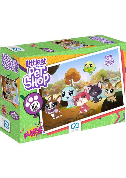 Littlest Pet Shop - 100 Parçalı Puzzle