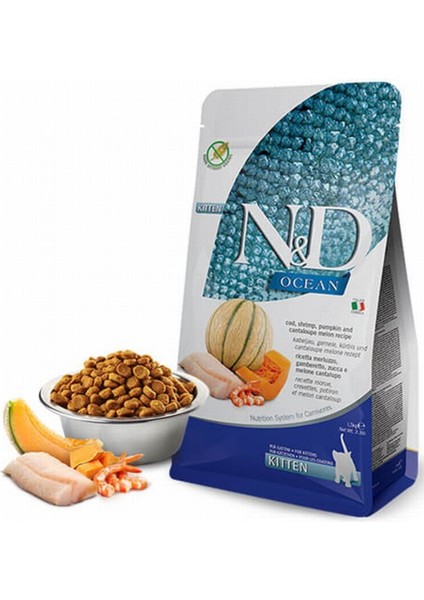 Nd Ocean Morina Kitten Tahılsız Kedi Maması 1.5 Kg modelleri
