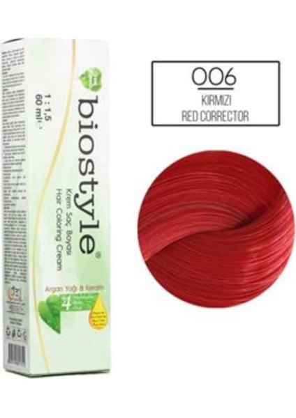 Saç Boyası 006 Kırmızı