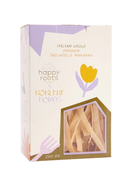 Organik Italyan Usulu Irmik Makarnası Taglietelle
