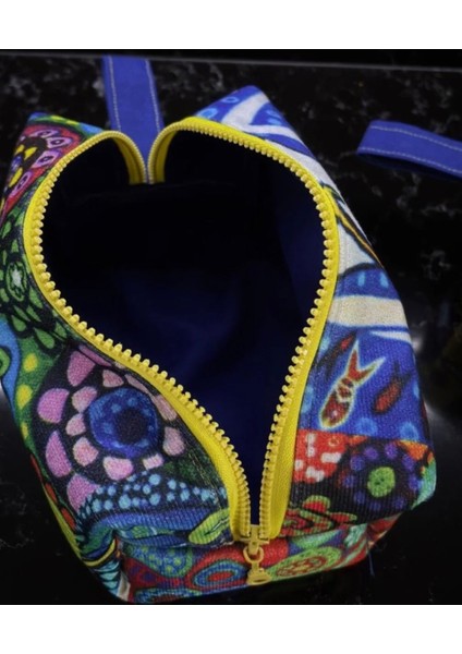 Makyaj Çantası/organize Çanta /otantik Kumaş fiyatları