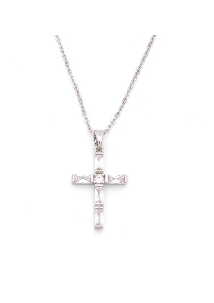 Çelik Kolye - Haç Kolye - Paslanmaz Çelik Kolye KLY-645 fiyatları