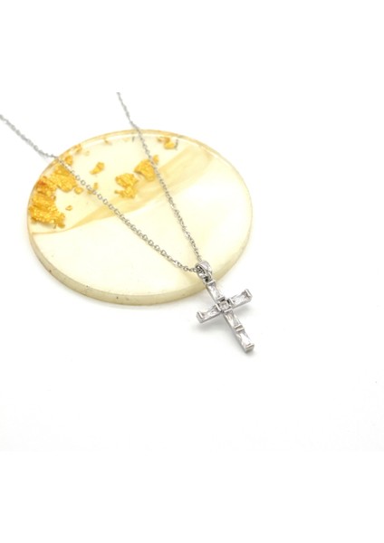 Çelik Kolye - Haç Kolye - Paslanmaz Çelik Kolye KLY-645 modelleri