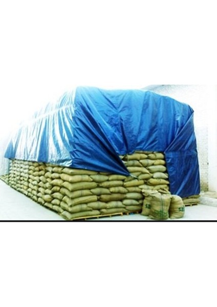 Çadır Branda - Su Geçirmez Gölgelik Tente Bahçe Araç Gölgelendirme Dış Mekan Örtüsü - 2m x 4m Mavi fırsatları