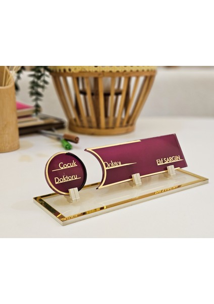 Kişiye Özel Masaüstü Isimlik