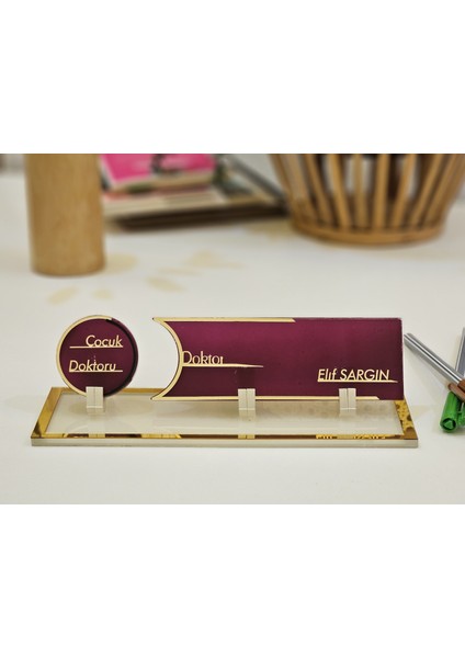 Kişiye Özel Masaüstü Isimlik fiyatları