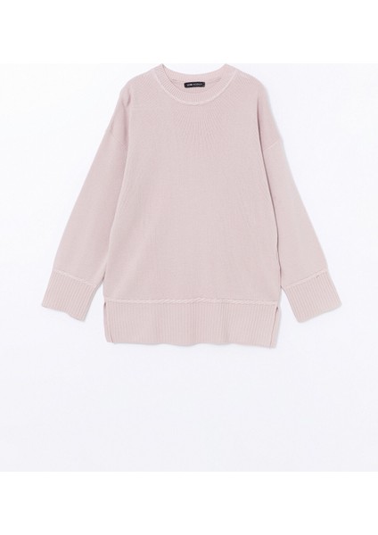 Yeni Sezon Bisiklet Yaka Kadın Triko Tunik indirimleri