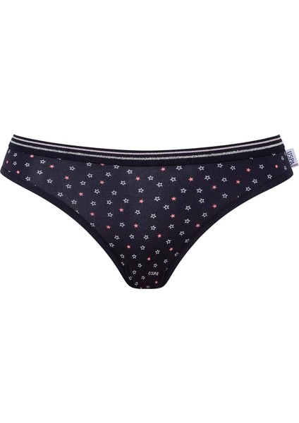 Kadın, Lisanslı, 3'lü Slip Külot, Pembe-Gri Melanj - Lacivert fiyatları