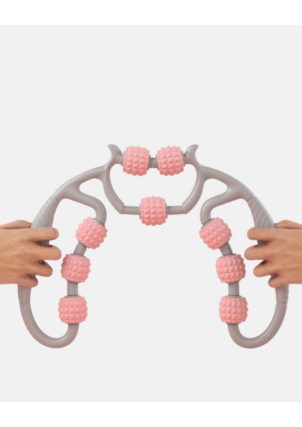 Techmrt Taşınabilir 3D Masaj Rulosu – Kas Rahatlatıcı ve Yağ Azaltıcı Masaj Cihazı fırsatları