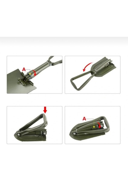 Profesyonel Katlanabilir Çok Fonksiyonlu Kürek（büyük Boy） fiyatları