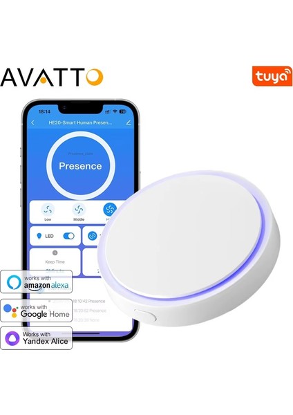 Tuya Wifi Varlık Sensörü fiyatları