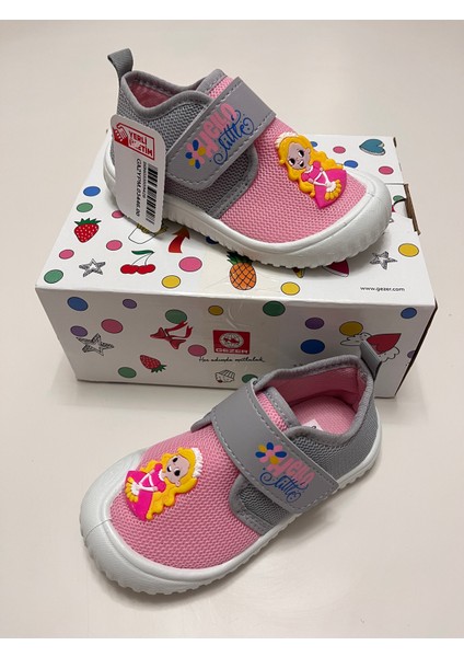 Kız Çocuk Keten,hafif ,yumuşak ve Kaymaz Taban Panduf Ev Kreş Ayakkabısı Prenses Model fiyatları