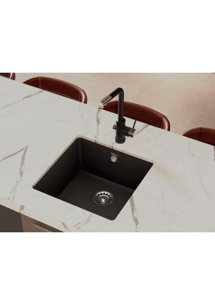 Steep 50X40 Antrasit Granit Mutfak Eviyesi fiyatları