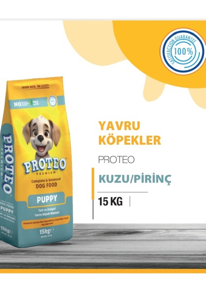 K-V Çiftlik Preteo Yavru Köpek Maması 15 kg