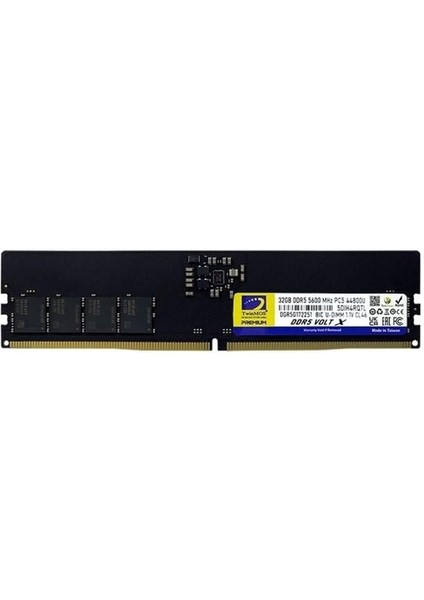 32GB Ddr5 5600MHZ CL46 Pc Ram (TMD532GB5600U46WO) fiyatları