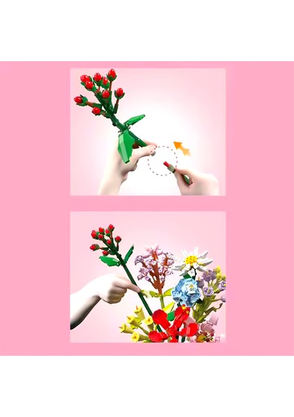 Zuanma Çiçek Buketi Yapım Seti No4 109 fiyatları