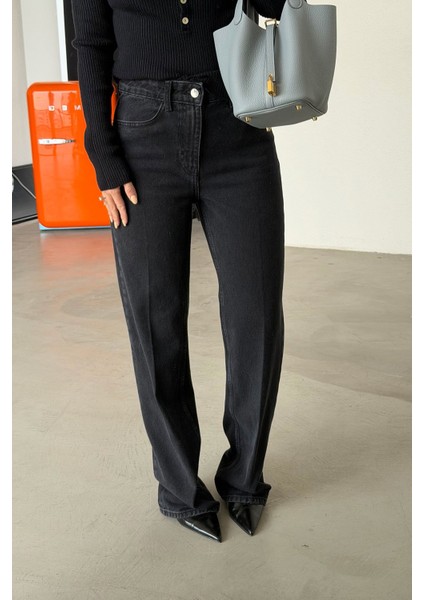 Yüksek Bel Düz Kesim Jean modelleri