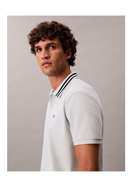 Erkek Monogram Pique Polo T-Shirt fiyatları