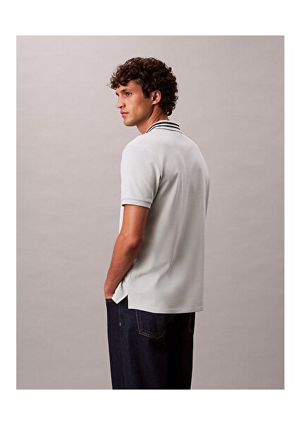 Erkek Monogram Pique Polo T-Shirt modelleri