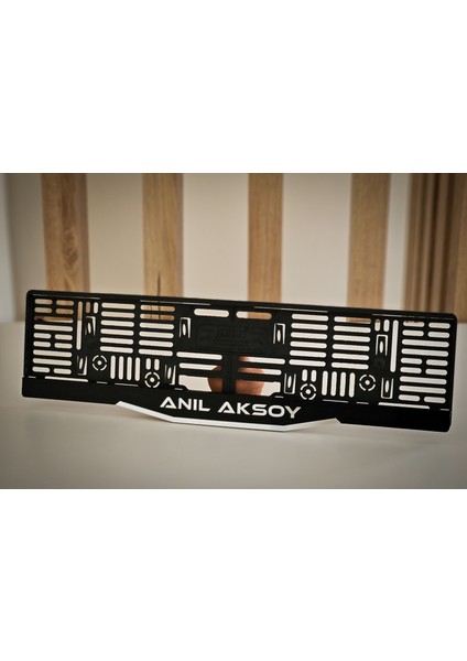 Kişiye Özel Lazer Kesim Pleksi Plakalık