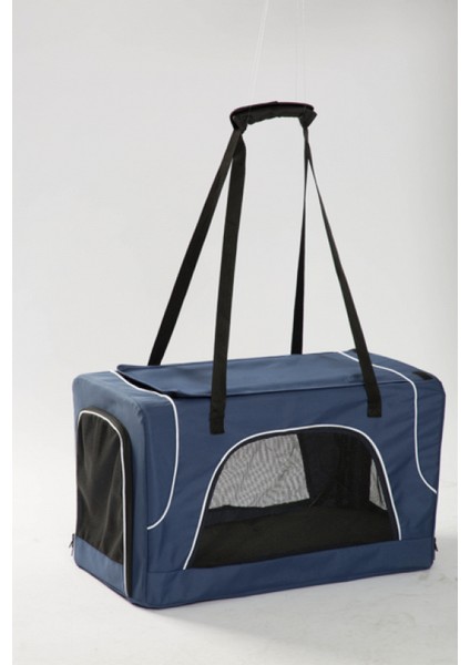 Techmrt Tommy Çift Katlı Evcil Hayvan Arabası Mavi 66*50* 98CM Max 30KG modelleri