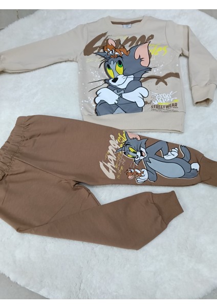 Tom ve Jerry Baskılı Alt Üst Takım fiyatları