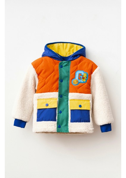 Çocuk Polar Mont Turuncu P415