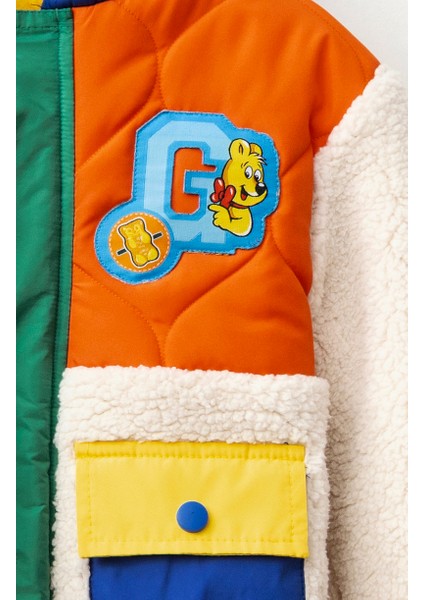 Çocuk Polar Mont Turuncu P415 fırsatları