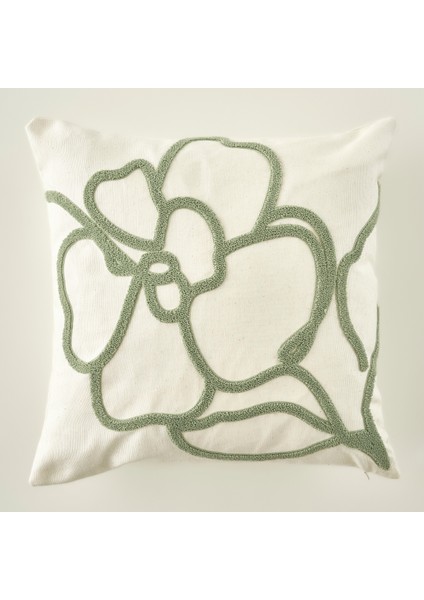 Grace Dekoratif Yastık Kılıfı Yeşil (43X43 Cm)