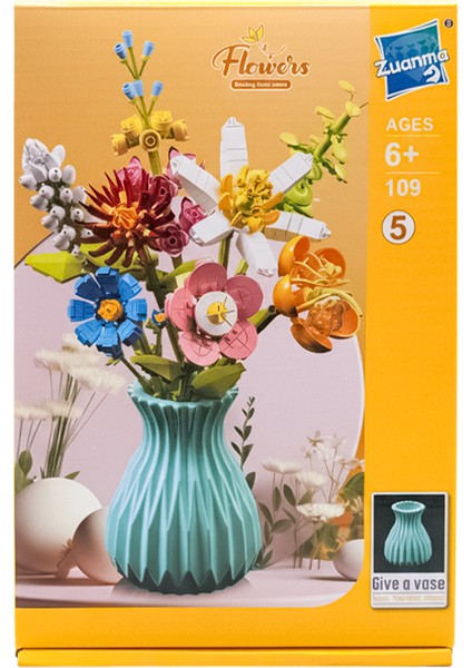 Zuanma Çiçek Buketi Yapım Seti No5 109