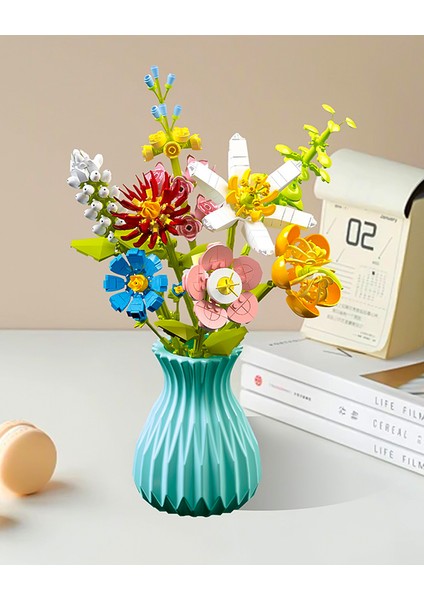 Zuanma Çiçek Buketi Yapım Seti No5 109 modelleri