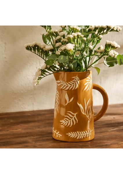 Leaf Vazo Hardal (18X12X20 Cm)